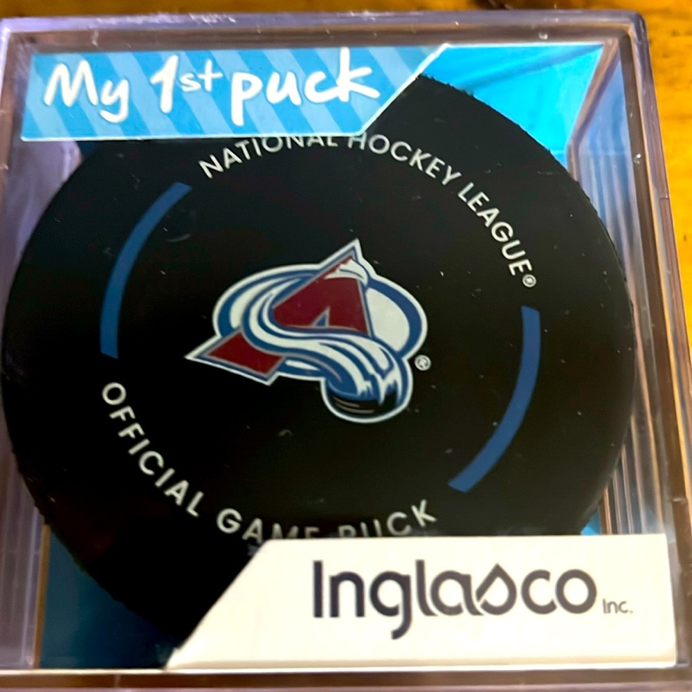 NWT CO Avalanche My 1st Puck -Boy